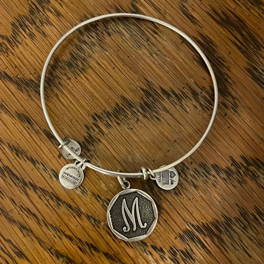 Alex and Ani “M” braclet